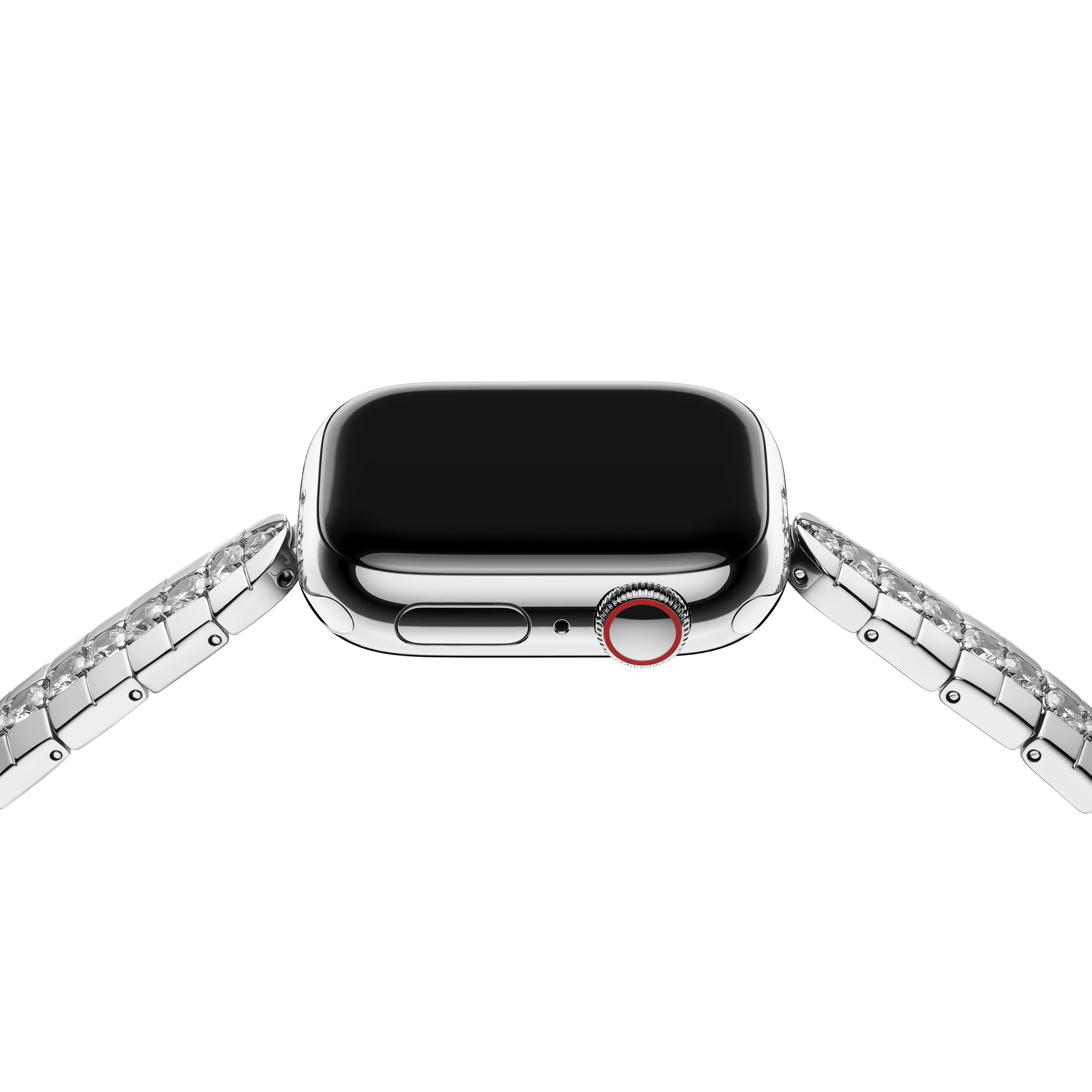 Luximal Silver Serpentine Grace Band for Apple Watch