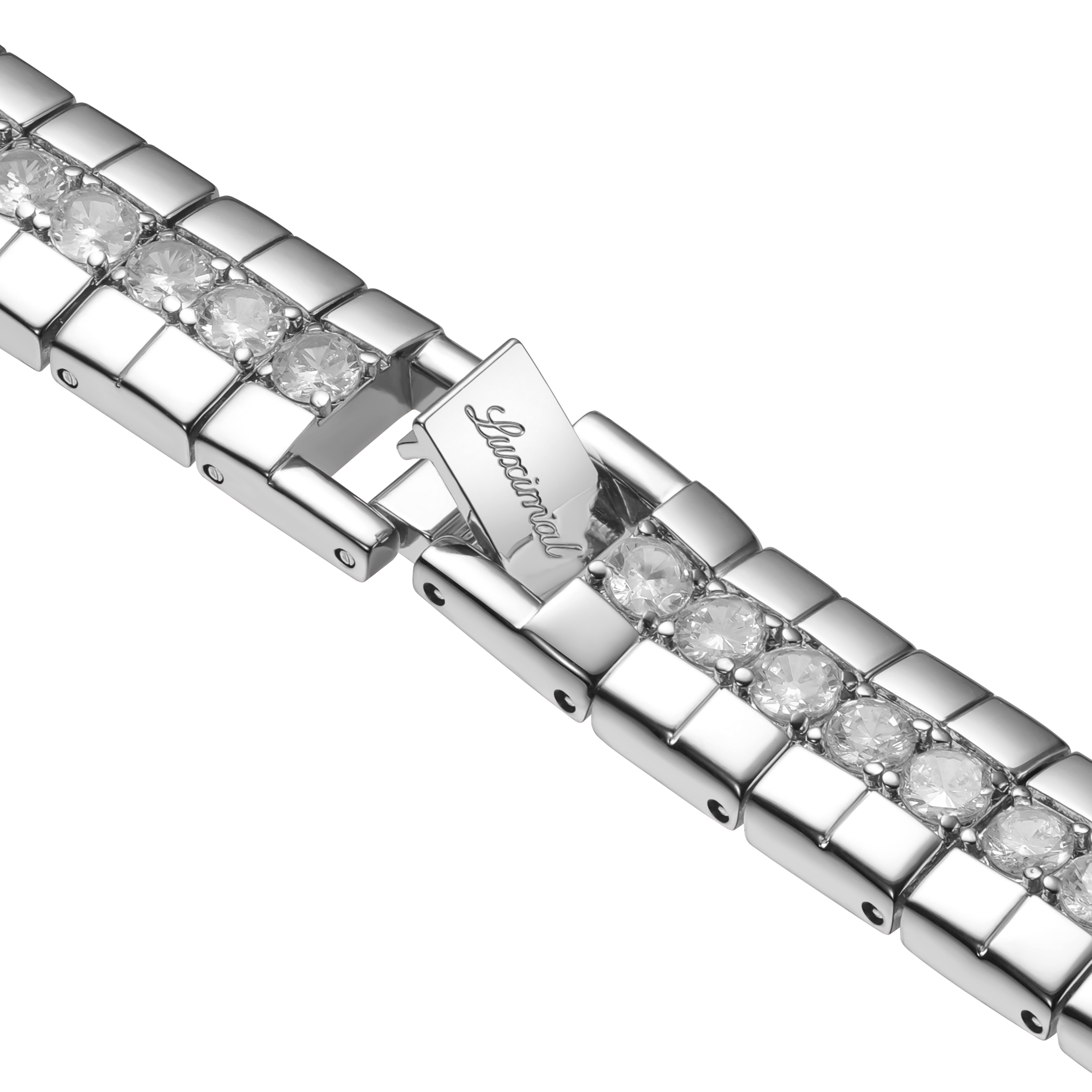 Luximal Silver Serpentine Grace Band for Apple Watch