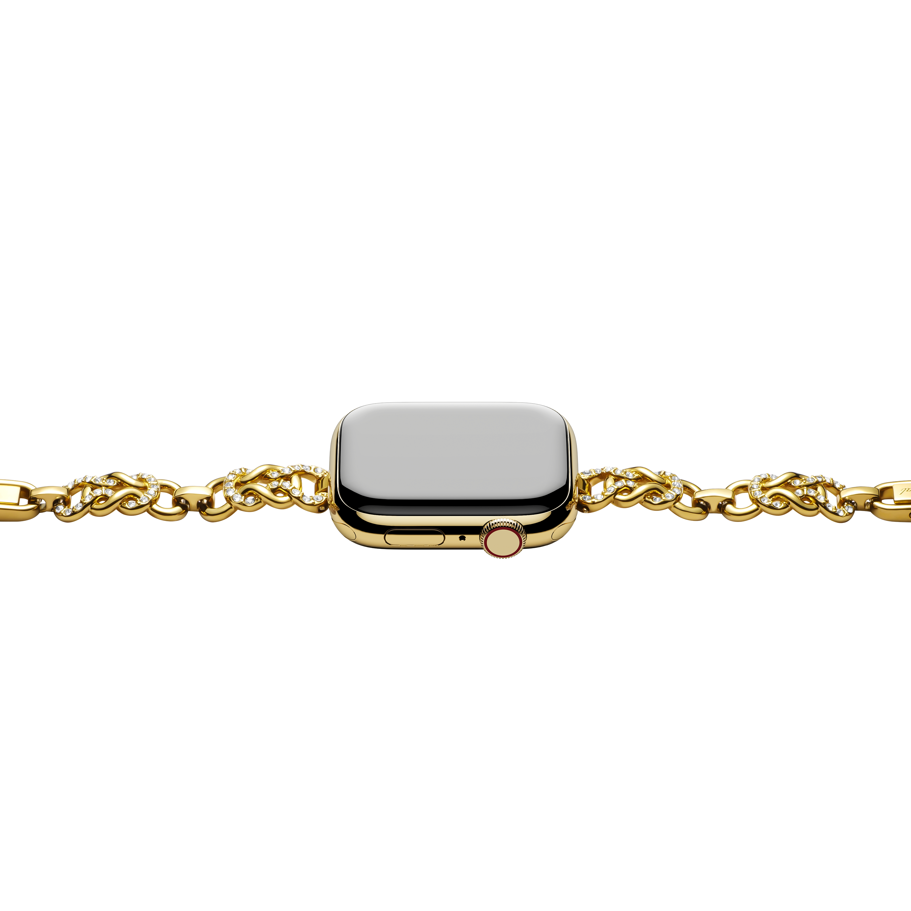 Gold Pave Chain for Apple Watch