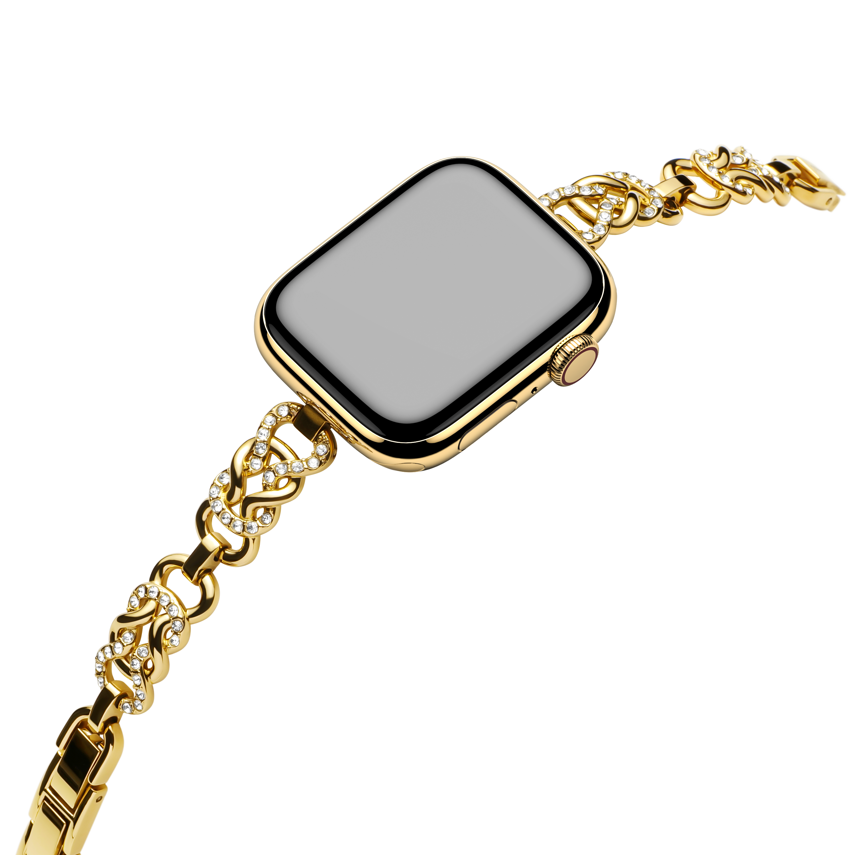 Gold Pave Chain for Apple Watch
