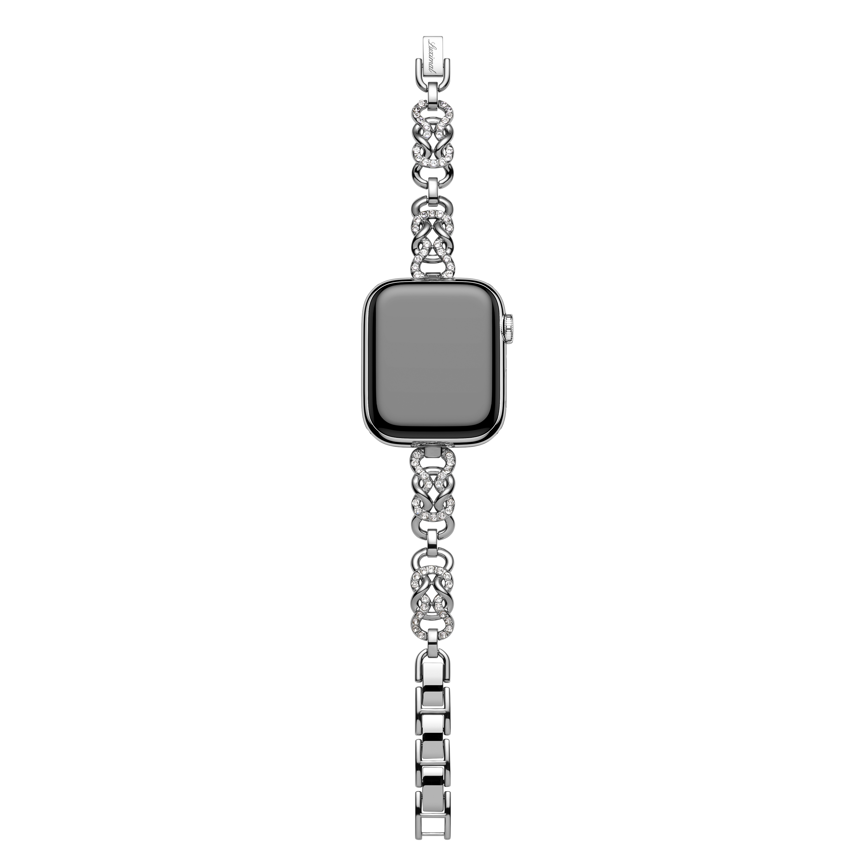 LUXIMAL Sliver Pavé Chain for Apple Watch