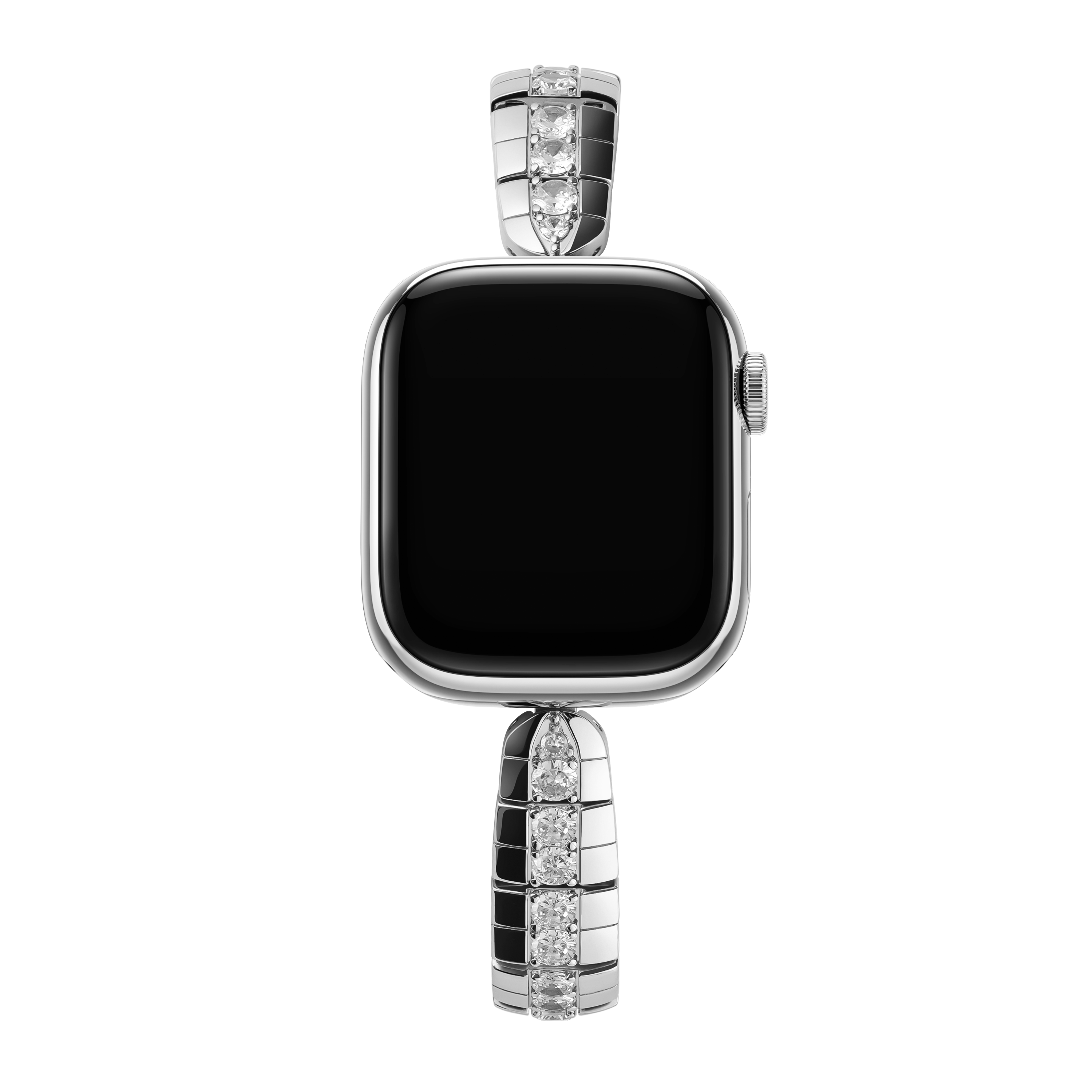 Luximal Silver Serpentine Grace Band for Apple Watch