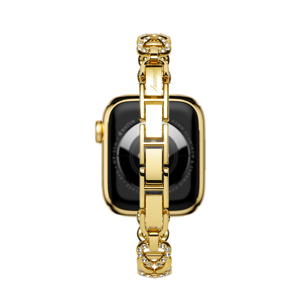 Gold Pave Chain for Apple Watch