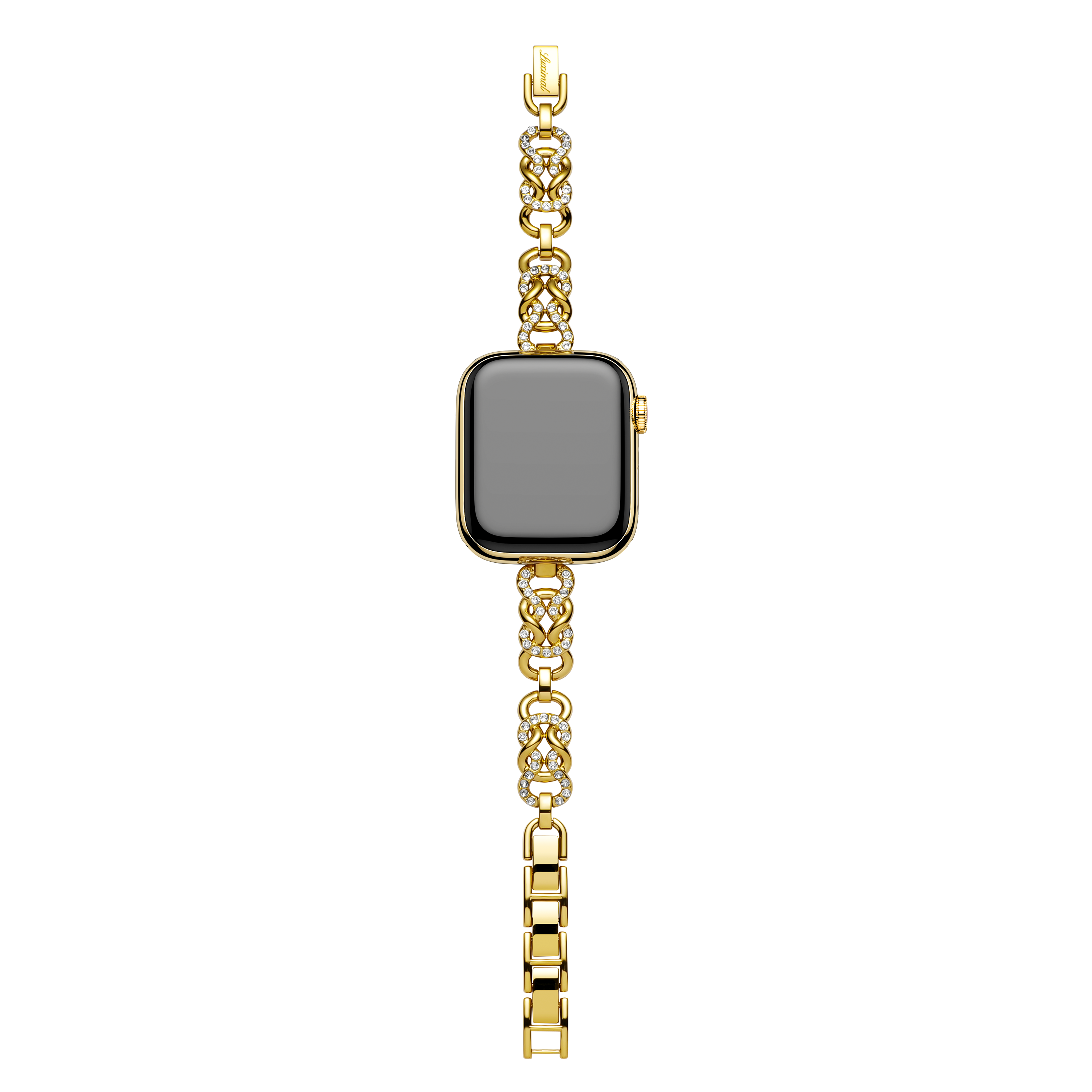 Gold Pave Chain for Apple Watch