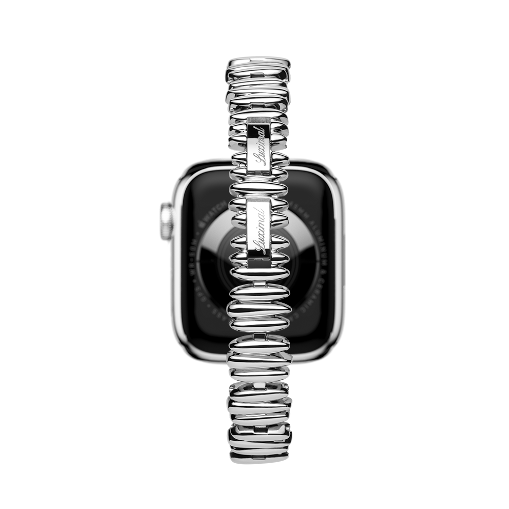 LUXIMAL Sliver Feather Apple Watch Strap