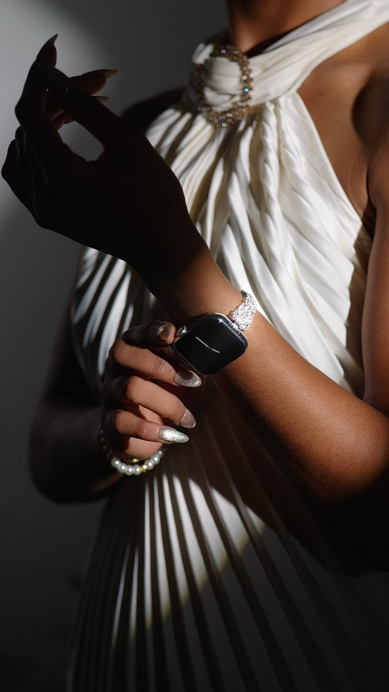 Luximal Crystal Frost Band for Apple Watch